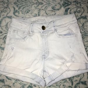 American eagle high rise shorts